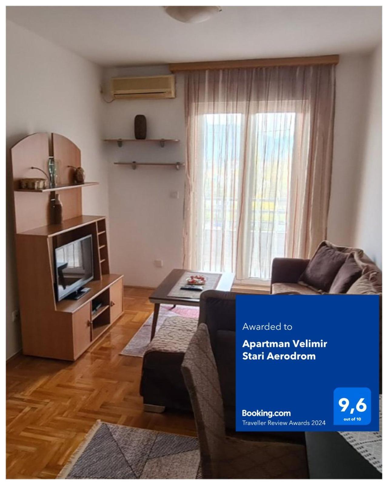 Apartman Velimir Stari Aerodrom Podgorica Exterior photo