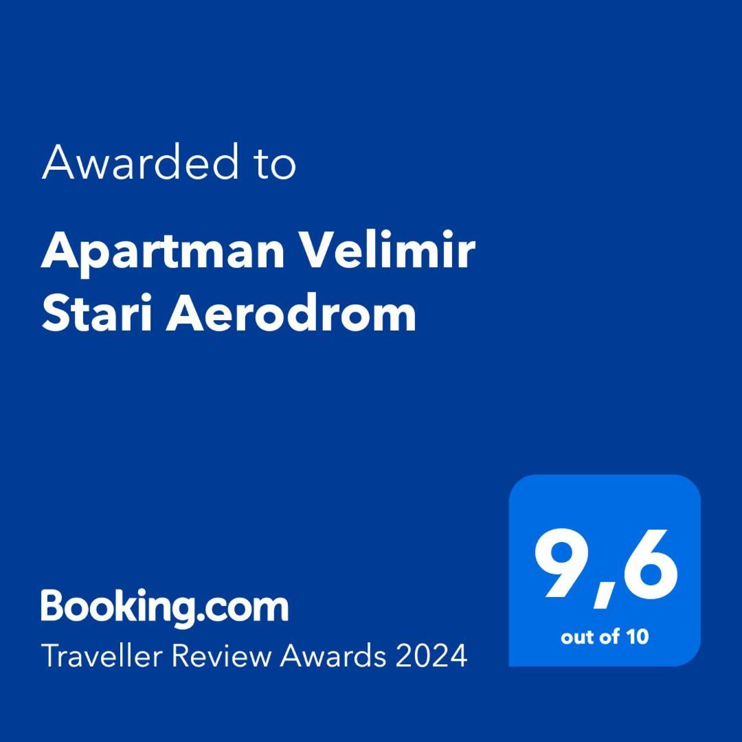 Apartman Velimir Stari Aerodrom Podgorica Exterior photo